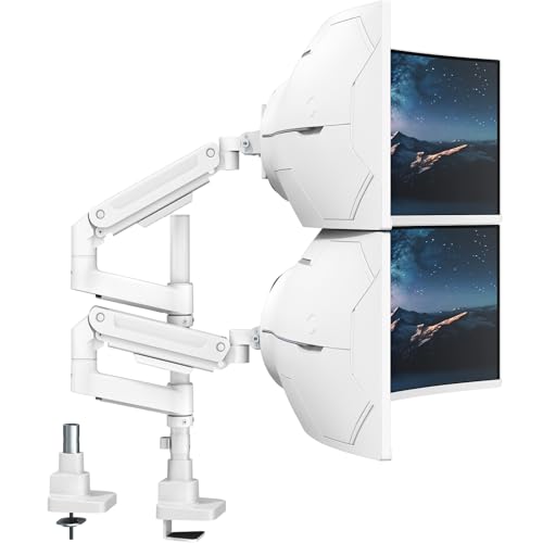 モニターアーム デュアル⭕️17～49インチ対応⭕️上下2画面 ロングポール50cm Amazon.co.jp: WORLDLIFT モニターアーム デュアル 17～49インチ対応